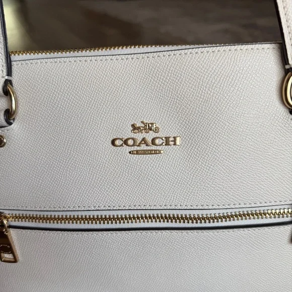 Coach White Tote Bag - Picture 7 of 11